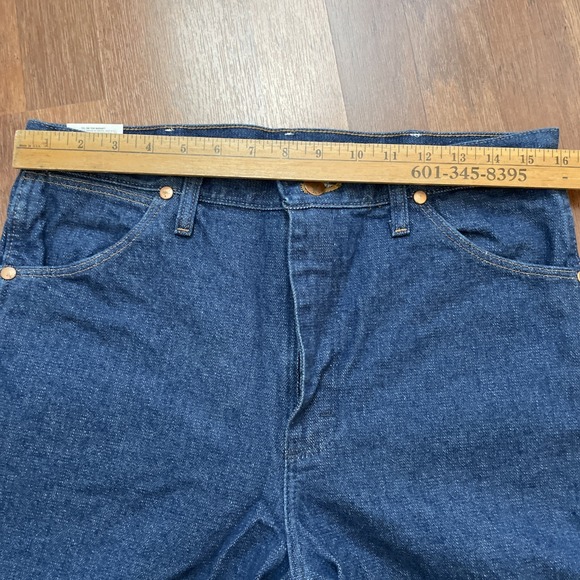 NWT Wrangler 936PWD  Mens 32x34 Denim Cowboy Cut Slim Fit Jeans - Picture 5 of 9